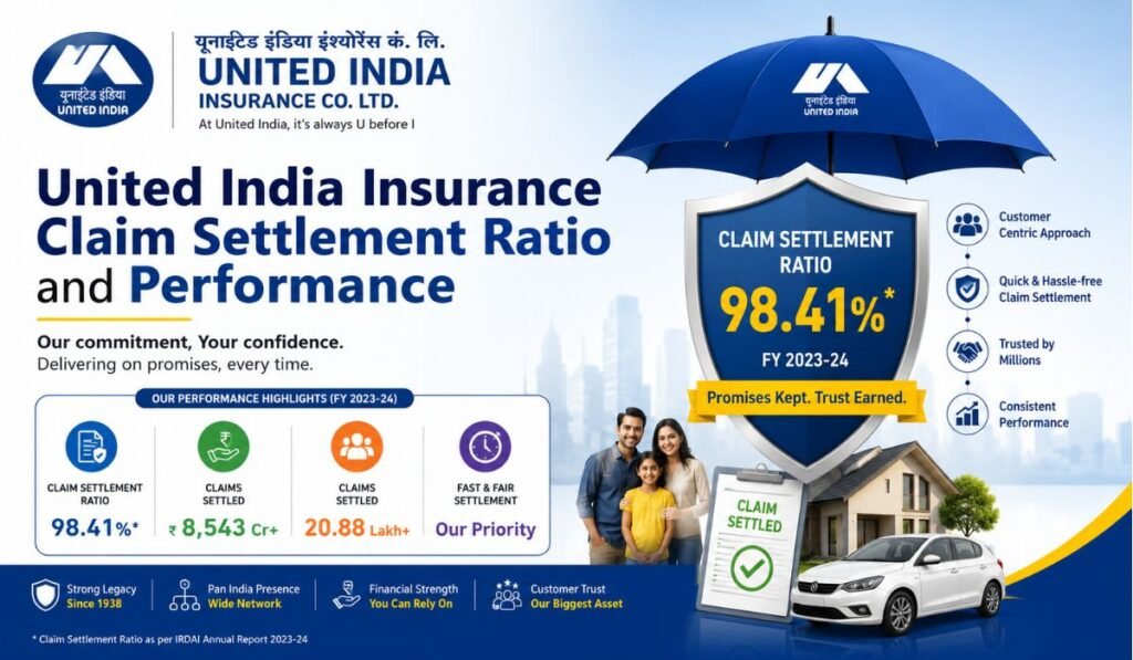 United India Insurance Claim Settlement Ratio and Performance
