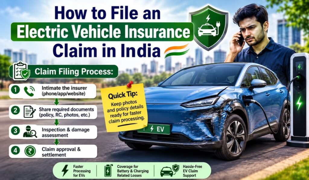 How to File an Electric Vehicle Insurance Claim in India