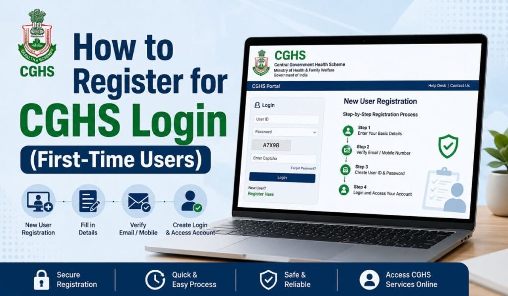 How to Register for CGHS Login