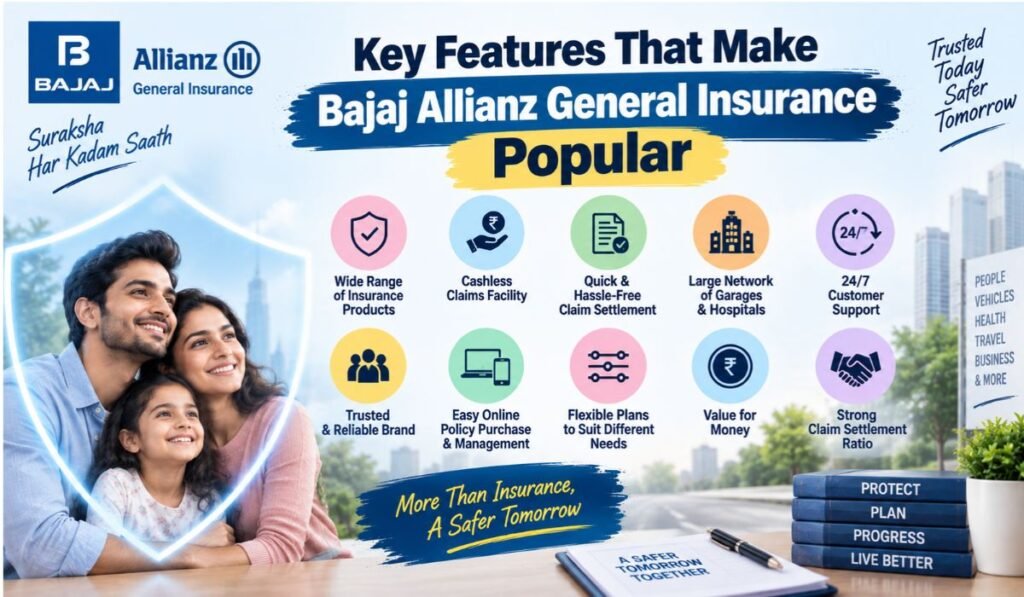 Key Features That Make Bajaj Allianz General Insurance Popular