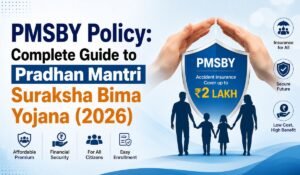 PMSBY Policy Complete Guide to Pradhan Mantri Suraksha Bima Yojana (2026)