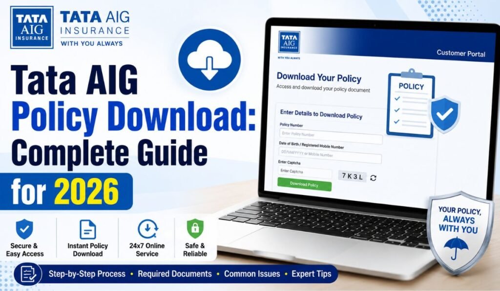 Tata AIG Policy Download Complete Guide for 2026